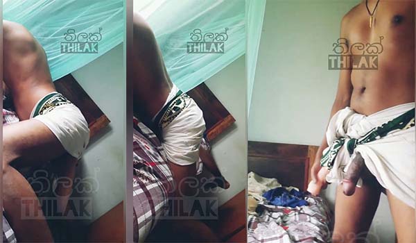 hot slm sarong man with big cock - තිලක් අයියගෙ ලොකු පොල්ලෙන් ඇරගන්න